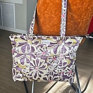 Amy Michelle Austin Diaper Bag, Charcoal Floral